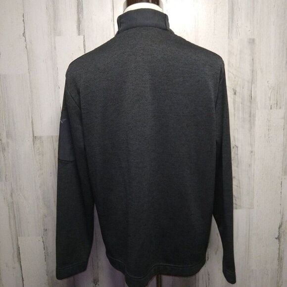 Greg Norman for Tasso Elba Sweater Men's Large L Gray Full Zip - Picture 2 of 10
